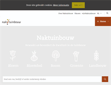 Tablet Screenshot of naktuinbouw.nl